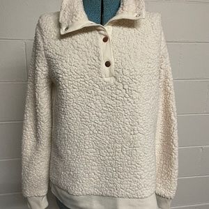 Xersion Womens Fleece Mockneck Snap Pullover Size S